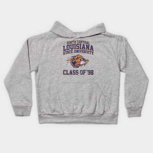 South Central Louisiana State University Class of 98 (Variant) Kids Hoodie